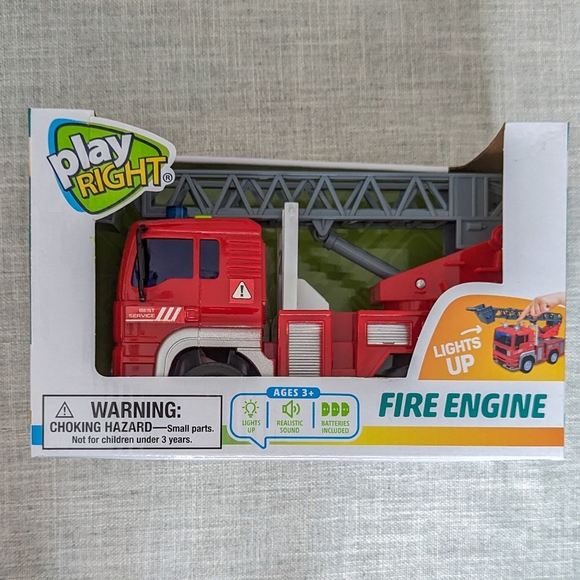 Other - Play Right | Fire Engine with Lights & Sounds | Age 3+